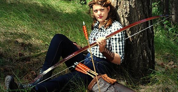 Fairbow Rebel and Vertex American flatbows