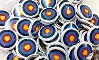 Archery badges and patches