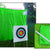 Arrow netting kit for archery at home green