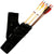 Archers Equipment - Quiver Black Suede Leather Tube Deluxe