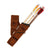 Archers Equipment - Quiver Honey Brown Suede Leather Tube Deluxe