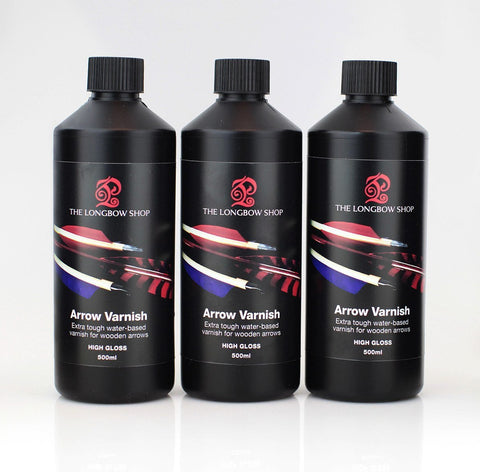 Arrow painting and varnish