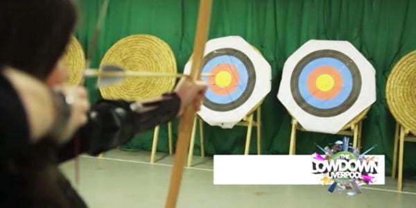 Made in Liverpool TV does Archery Tag...