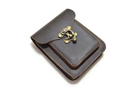 Atilla Archery leather pouch bag P003