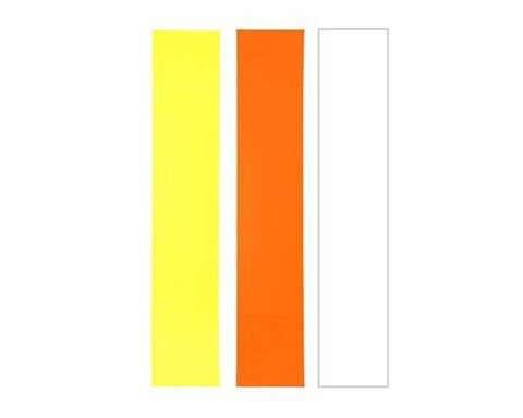Solid colour arrow wraps for archery arrows