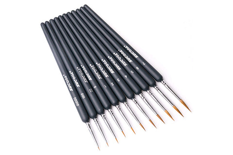 Arrow cresting brush set