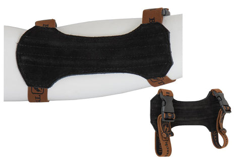 Arm Guard Short Suede Black