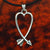 Archers Equipment - Archers Jewellery Love Heart Pendant In Silver