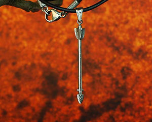 Archers Equipment - Archers Jewellery Primitive Arrow Pendant