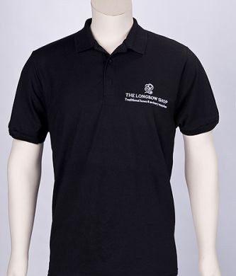 Archers Equipment - Black Polo Shirt With Logo