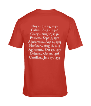 Archers Equipment - English Longbow European Tour T Shirt
