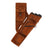 Archers Equipment - Quiver Honey Brown Suede Leather Tube Deluxe