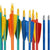 Kids arrows Rainbow Set