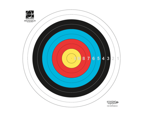 Paper Target Face Archery Target Face 122cm FITA | The Longbow Shop