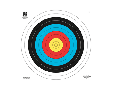 Paper archery target face 80cm FITA