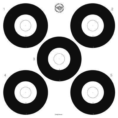 Targets - Vectis 5 Spot Worcester Indoor Face